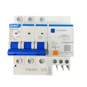 RCBO CHINT NXBLE-32 C16 3 Pha